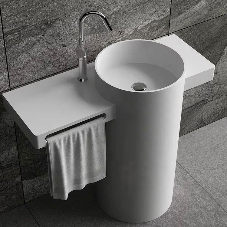 corian bathroom freestanding washbasin manufacturer in turkey 